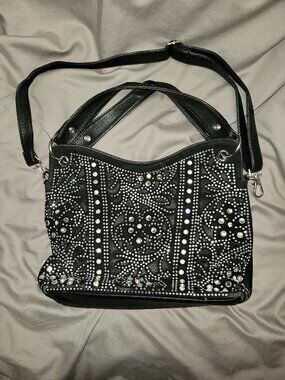 Black Bling Purse